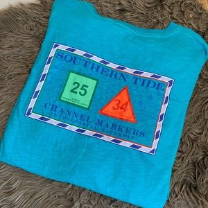 Long Sleeve Southern Tide Pocket Tee